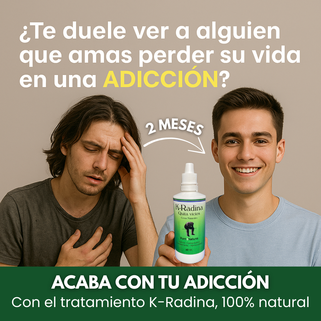 TRATAMIENTO K-RADINA QUITA VICIOS