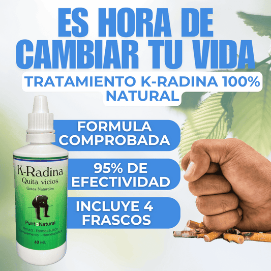 TRATAMIENTO K-RADINA QUITA VICIOS